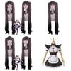Nekopara Chocola Vanilla Cat Maid Dress Cosplay Costume Wig Breathable Exquisite Workmanship