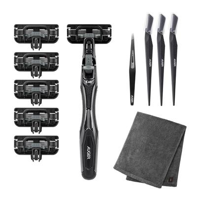 AUGER Face Care Set (with Eyebrow Razor)