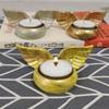 Angel Wings Candle Holder Resin Statue Home Decoration Prayer Candlestick for Home Wedding Christmas Church