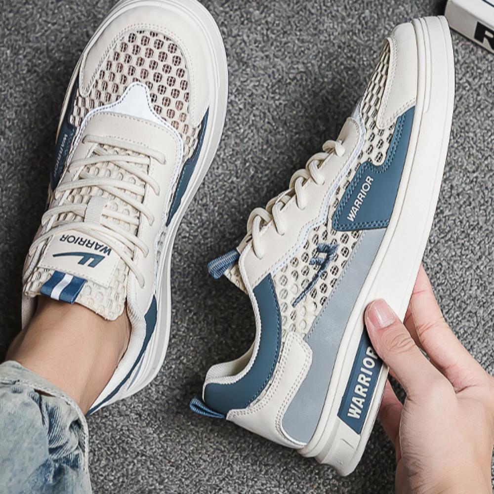 Повседневная обувь Мужская обувь с сетчатыми вставками Дышащие кроссовки для бега — фото 8