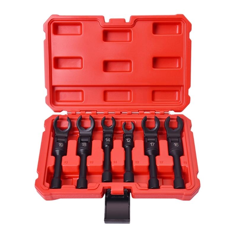 

6Pcs Universal Adjustable Wrench Set Quick Twist Oil Pipe Wrench Oil Pipe Wrench Remove Oil Pipe Wrench Nut Wrench 1