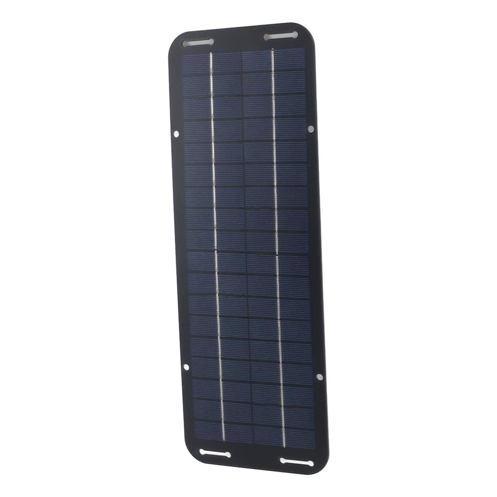 10W Solar Panel Kit High Efficiency Monocrystalline Lightweight Portable Solar Charger Panel with Cables for Camping