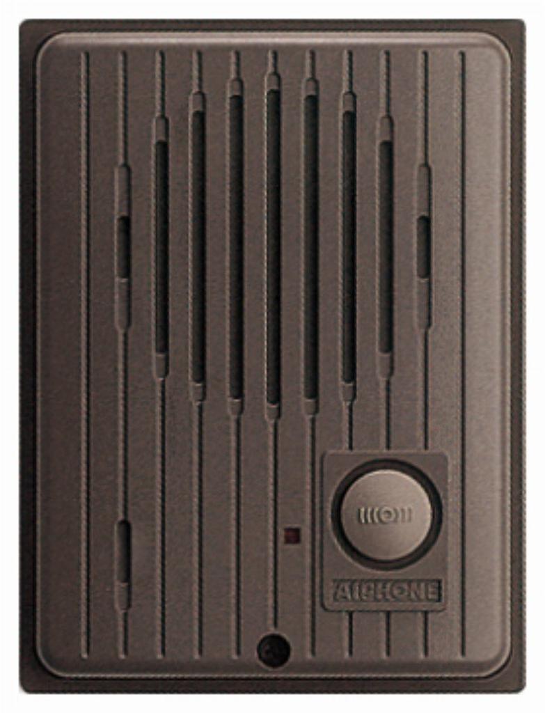 Aiphone One-Touch Doorphone, Entrance Handset, Surface Mount, Automatic Alternate Calling, Wall Mount, Weatherproof, IPX3 Equivalent (IF-DA)