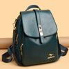 Large capacity leather backpack for women vintage bag school backpacks ladies travel backpack backpacks high-quality bags