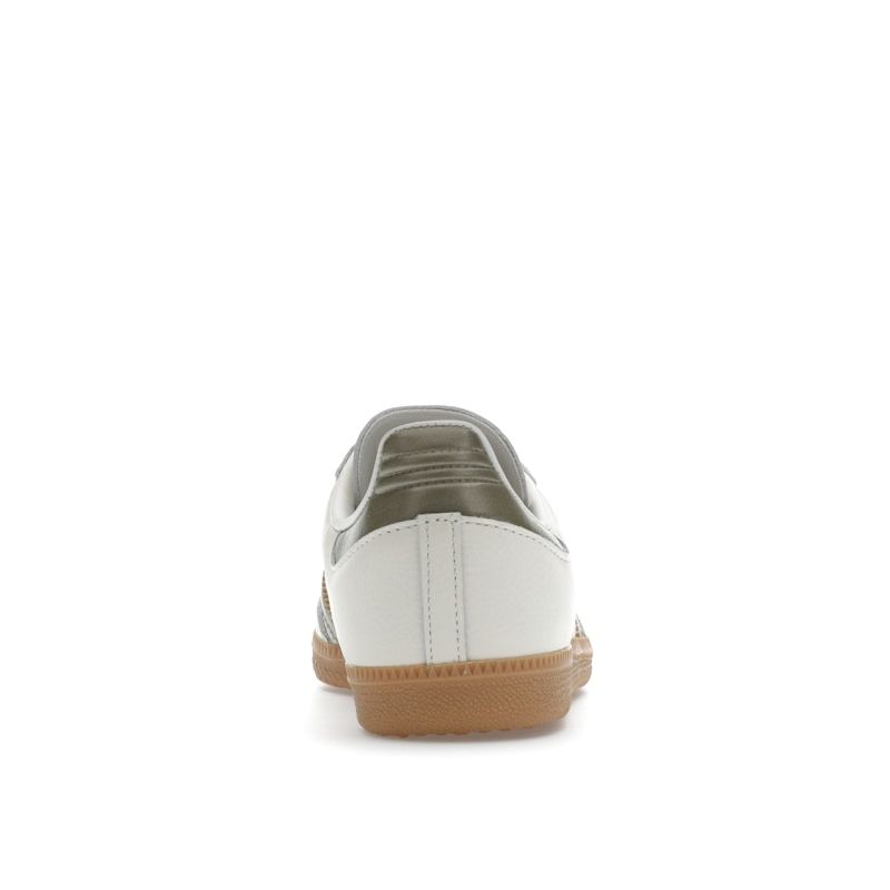 Adidas Samba OG Off White Wonder Gold Metallic Women Sneakers Cream Cyber-Metallic IG1964