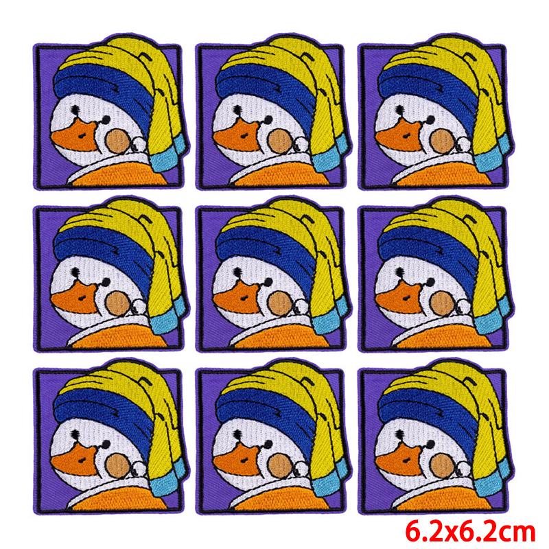 10 Pcs/lot Wholesale Embroidery Patch Iron On Patches For Clothing Patches On Clothes Jackets Decor Applique Sew Supplies