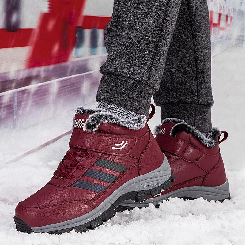 Cotton shoes winter new velvet thickened cotton boots outdoor walking shoes snow boots sports shoes tide