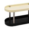2-stufiges Badezimmer-Aufbewahrungsregal Make-up-Organizer Regale Arbeitsplatte Dusch-Caddy Regal für Gewürze