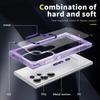 For Samsung Galaxy S24 Ultra Case PC+TPU Skin-touch Clear Phone Cover