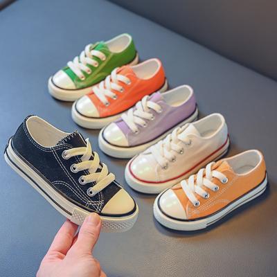 Children's Canva Board Shoes Spring Autumn New Style Toddler Kindergarten Baby Shoes Korean Version