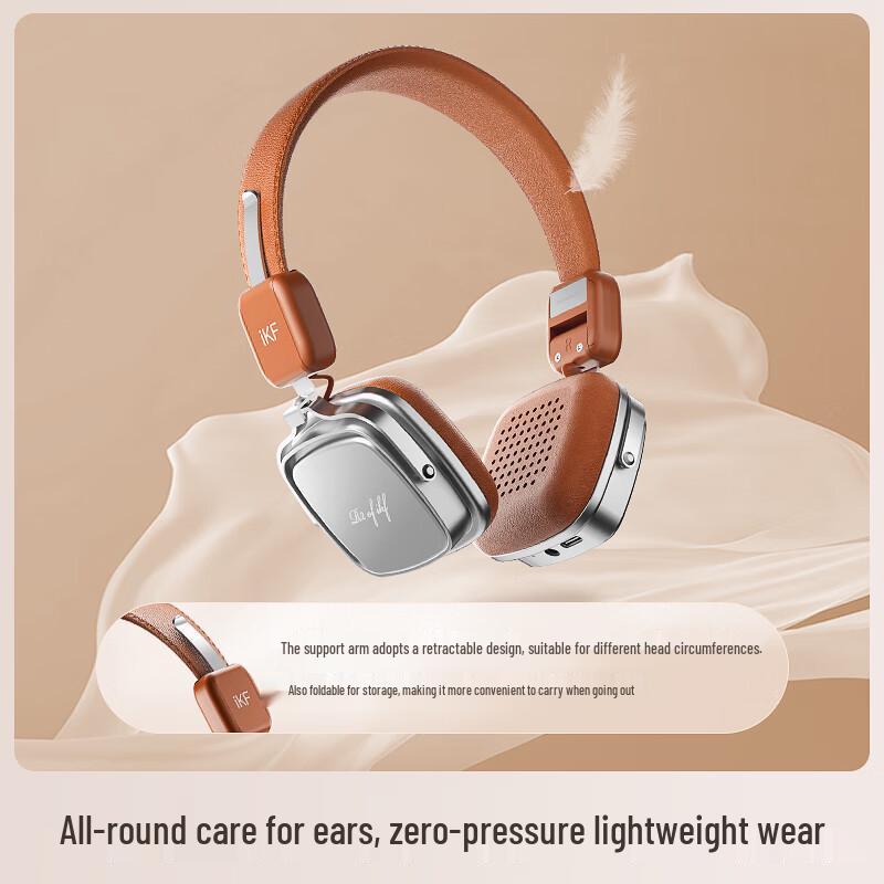 iKF Retro Wireless Over-Ear Headphones