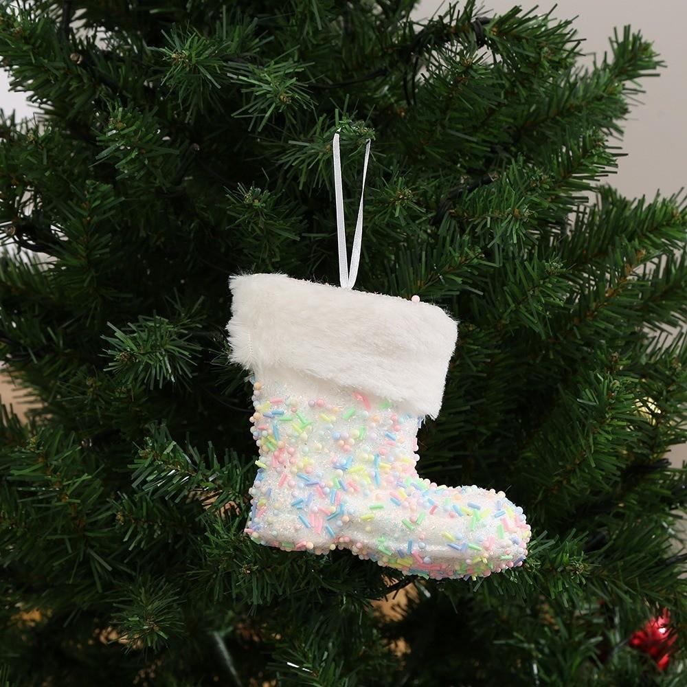 Foam Xmas Tree Decor DIY Candy Cane Ornament Creative Ice Cream Pendant  New Year