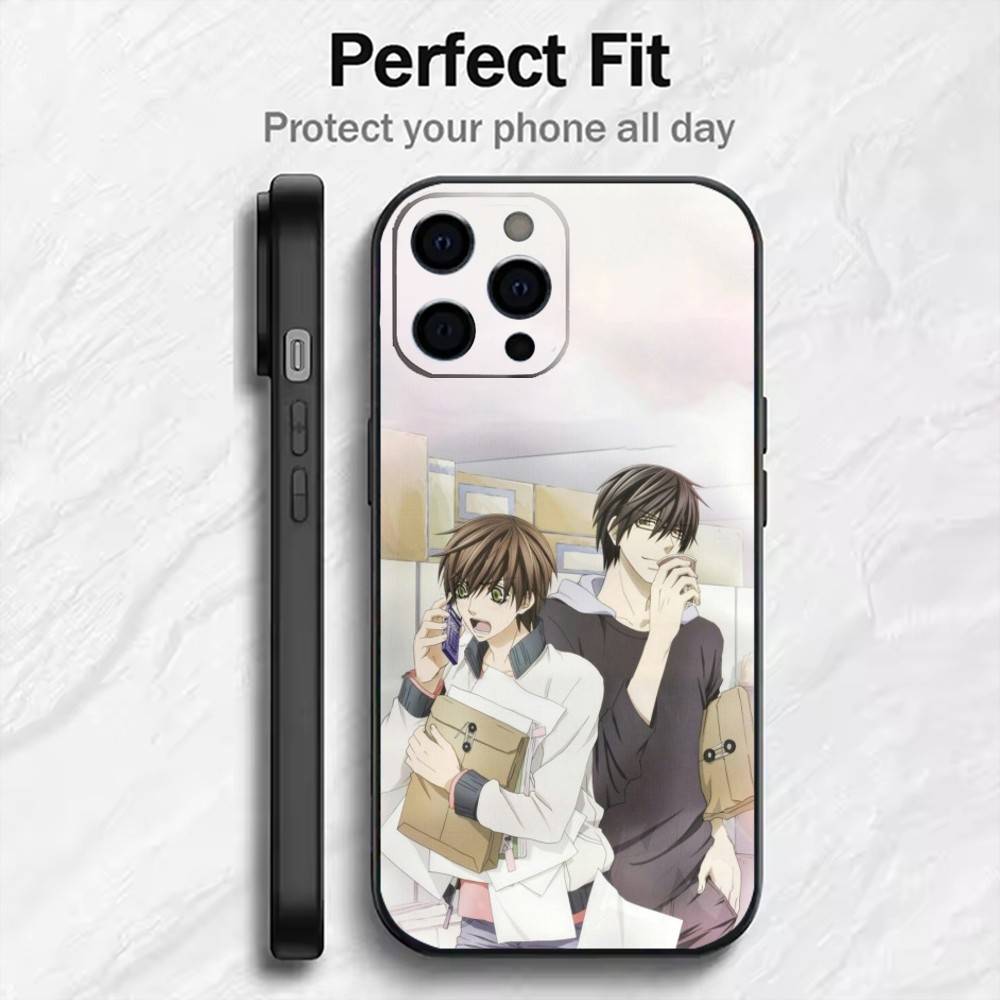 Films Junjo R-Romantica Akihiko  Phone Case For iPhone17,16,15,14,13,12 Plus,Max Soft Silicone Black Cover