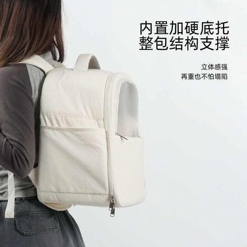 Tragbare Haustier-Tragetasche Rucksack Katzen Kleine Hunde Winter Warm Große Kapazität Doppelschultertasche