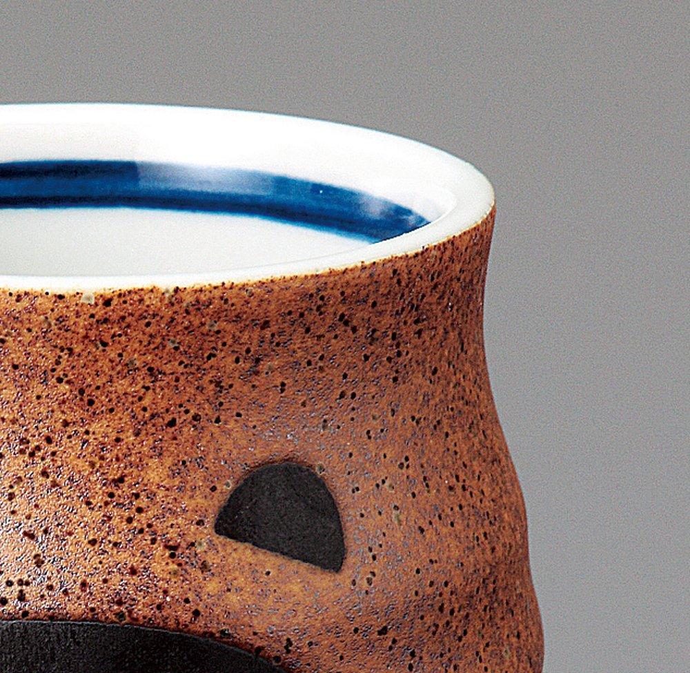 Hogdseirrs Sushi Shigaraki x by Soho Product Teacup, Tanuki, Small, 7.1 7.6cm, Kiln, Code 488-06-463