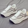 Women's shoes sports casual dad shoes 2025 spring and autumn white shoes platform soles students casual small people are not versatile