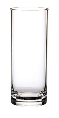 FOYER Unbreakable Vase, Stylish Polycarbonate, 25cm Tall, 10cm Wide, Small, Product Number 2300033
