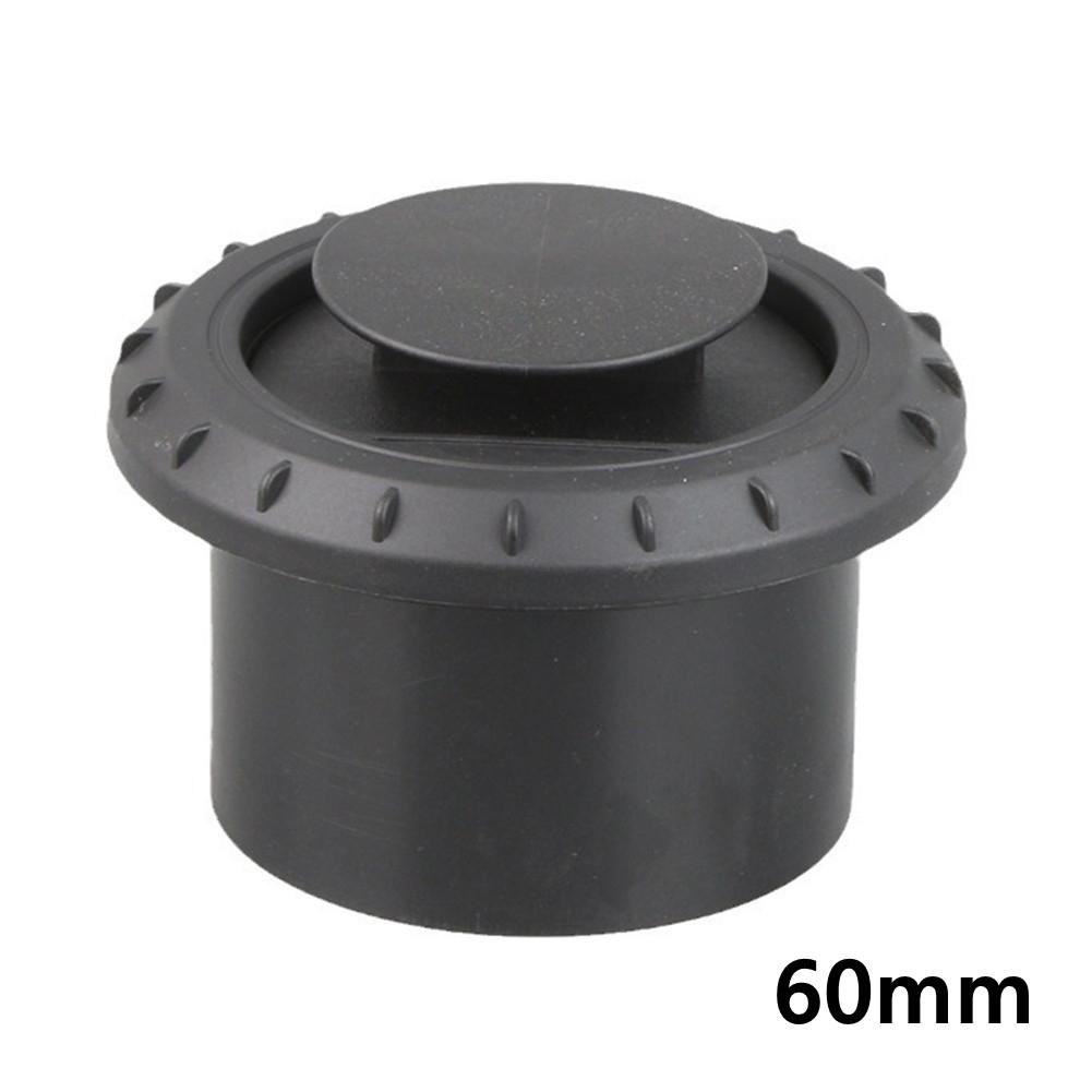 60mm/75mm Diesel Heater Duct Hose Pipe Air Vent Outlet Rotatable Black