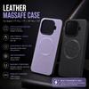 Premium Lychee Pattern Leather Wireless Charging Case for Xiaomi 17T Pro 17Ultra 15T 15 Pro 14T for Magsafe Anti-drop Slim Cover
