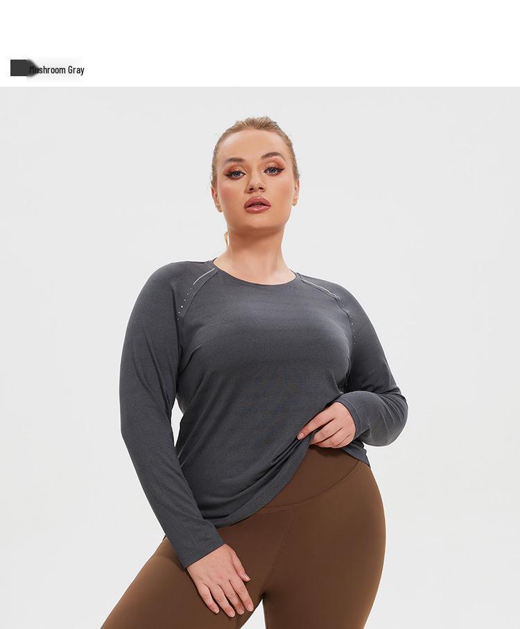 Plus Size Geometric Print Breathable Cycling & Yoga Sportswear for Women