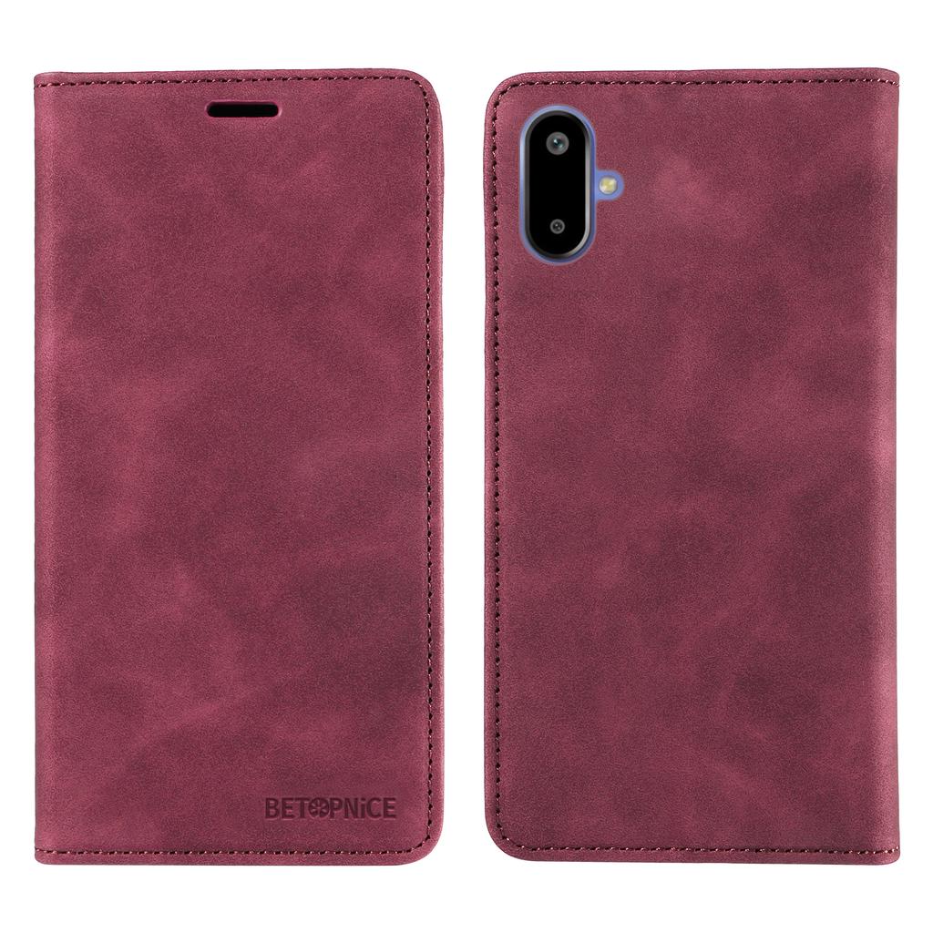 For Samsung Galaxy F06 5G Case BETOPNICE Magnetic Closure RFID Blocking Wallet Stand Leather Phone Cover