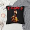 Funny F-Caw-F Chicken Fcawf Pillowcase Accessories Soft Cushion Cover Pillow Covers Bed Decorations Zippered Multiple Sizes