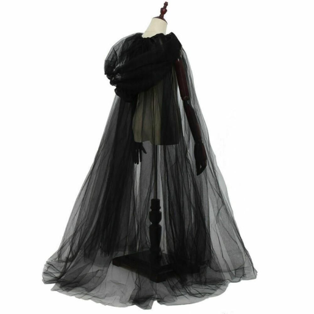 Polyester Witch Wizard Hooded Cloak Fairy Tale Cosplay Costume Cape Red Riding Hood Kids/Adults