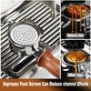 1pcs 304 Stainlesss Steel Reusable Espresso Puck Screen,51/53/58mm Mesh Filter for Portafilter,Barista Coffee Making Accessories
