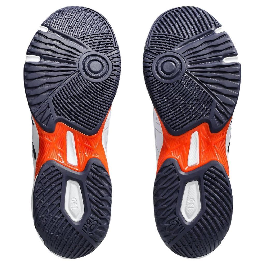 Asics Gel-Rocket 11 Comfortable Soft Low-Top Training Shoes Unisex Sneakers White 1073A065-104