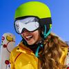 Vimbloom Ski UV400 Helmet Snowboard Glasses Wide Field of Unisex for Snowboarding and Skiing Goggles, Anti-Fog, Protection, Compatible, Goggles,