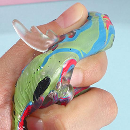 Fish Squeeze Toy Slow-Rising TPR Fidget for Stress Relief Cute Fish-Shaped Decompression Gadget for Kids Adults