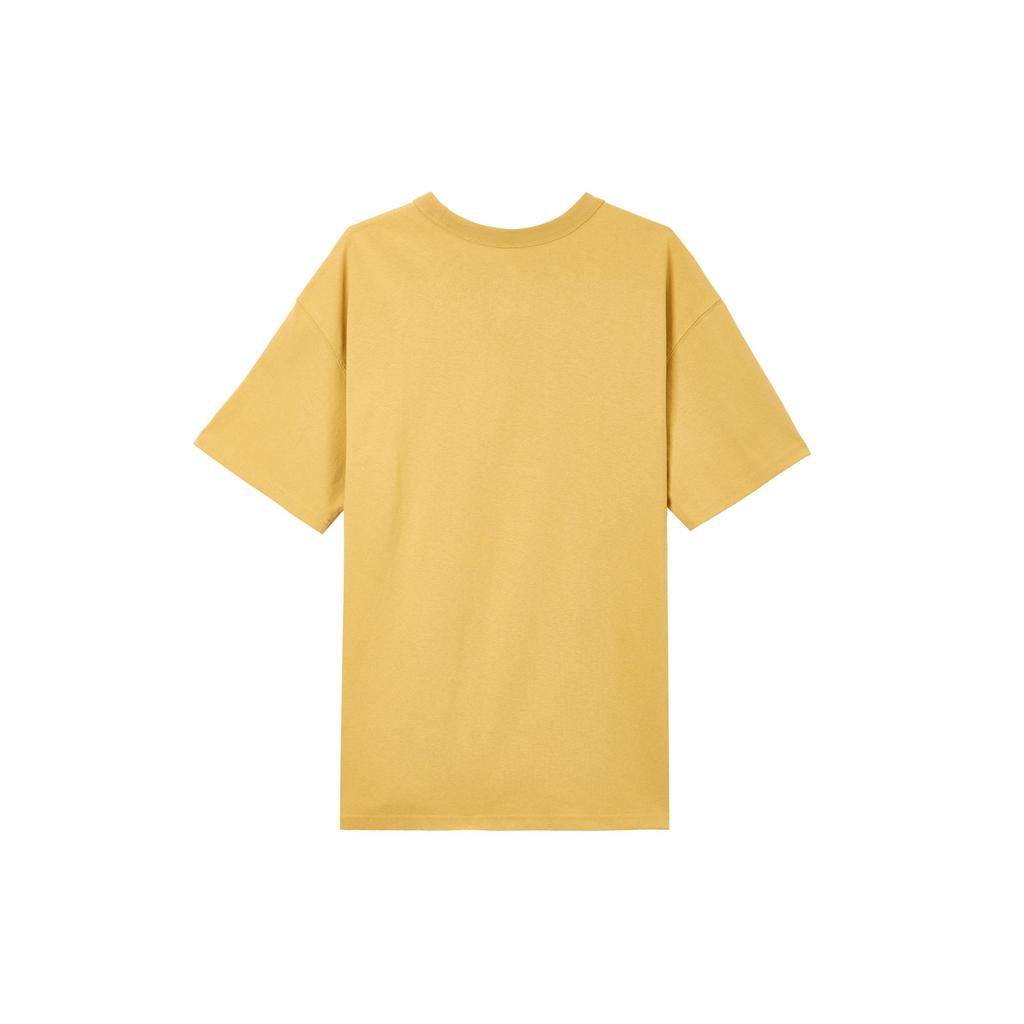 Nike Sportswear Essentials T Shirts Men's Yellow Crew Neck Moderate DO7393-725