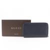GUCCI Organizer GG Purse 391465 outlet black Sima leather mens Used