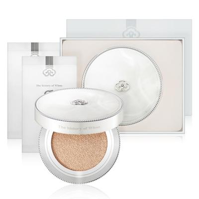 [thewhoo] Gongjinhyang Seol Whitening Moisture Glow Cushion No. 21 Special Set (Cushion + 2 Refills)