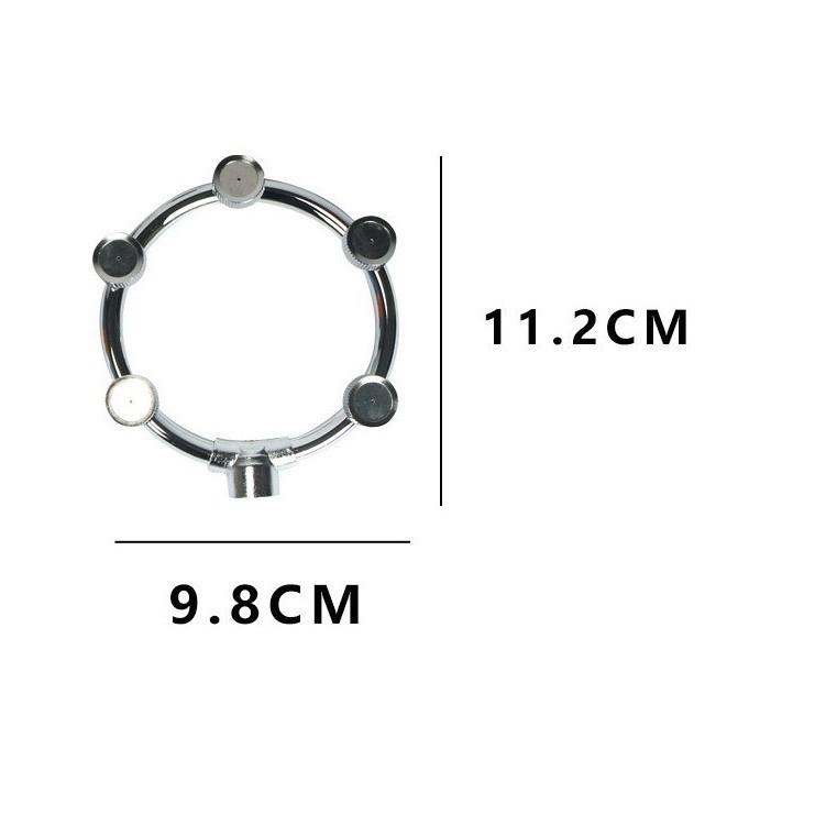 Wysokociśnieniowa Atomizowana Okrągła Dysza Elektryczny Opryskiwacz Głowica Opryskowa Dozująca Pięciootworowa Dysza Pierścieniowa Głowica Opryskowa ze Stali Nierdzewnej