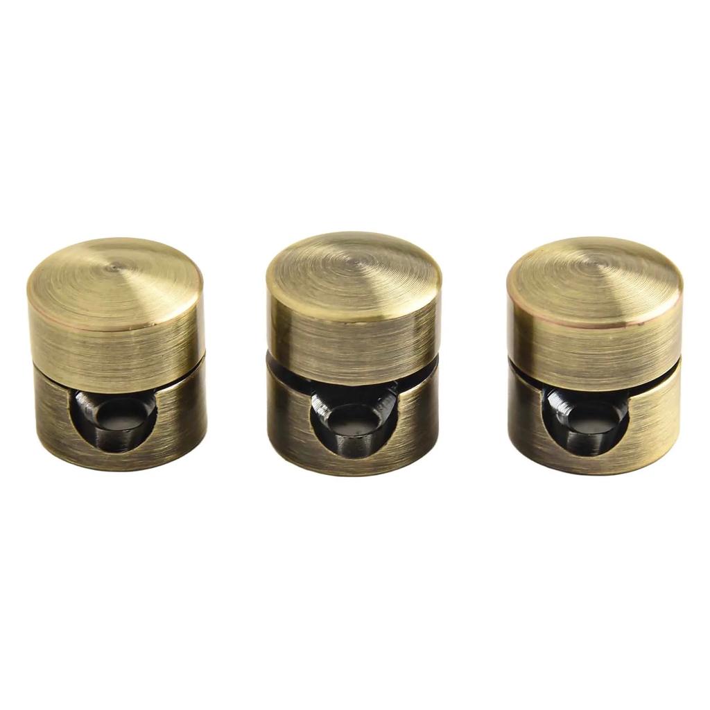 3pcs Metal Cable Anchors Cord Holders for Neat Wire Management Including Power and Data Cables for Home and Office