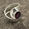 Pink Rubellite Gemstone 925 Sterling Silver Jewelry Handmade Ring Gift For Wife RR-2-10