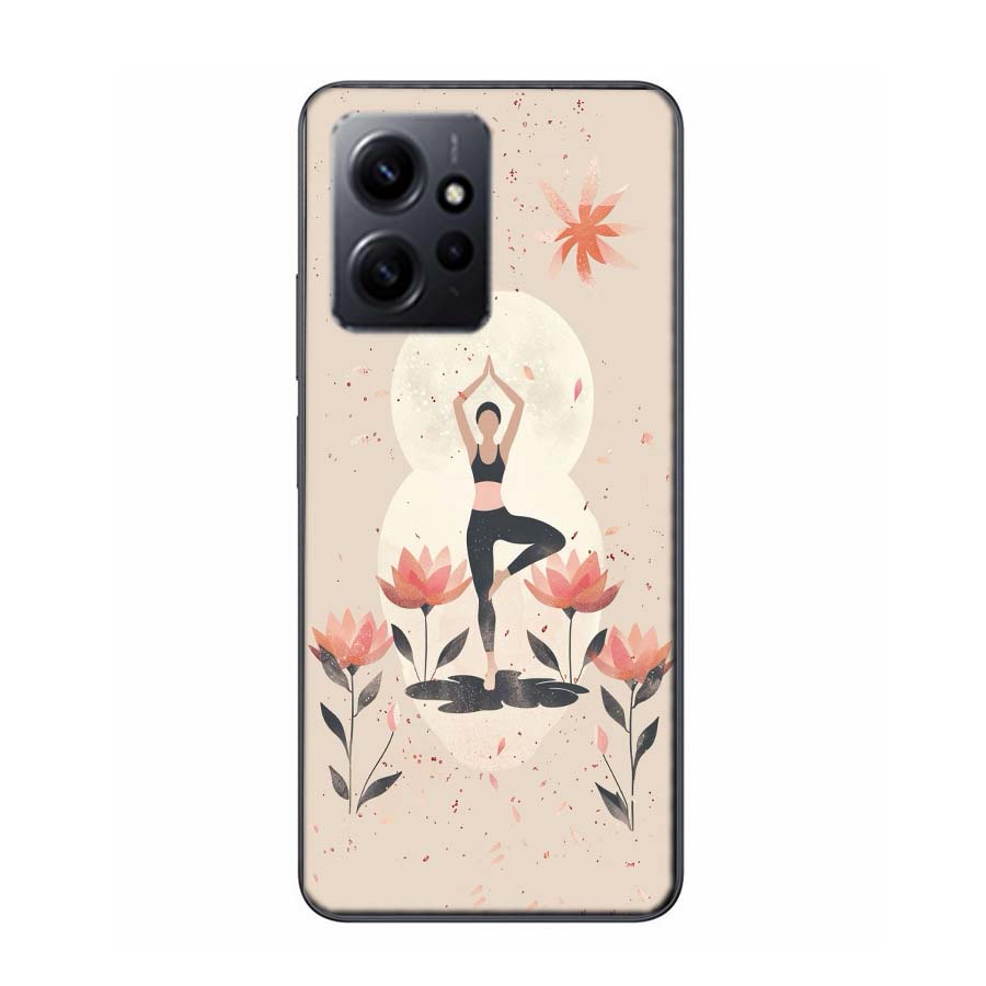 Hot Sell Yoga Namaste Phone Case For Redmi 12 13C 12C 15C 9 10 10C Note 13 Pro Plus 14 15 Pro 9T 9C 9A TPU Soft Cover Clear Cell