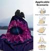 1pc Sunflower Printing Lightweight Flannel Blanket, Comfortable and Warm Blanket, for Camping Sofa Bed and Couch Office, in All Seasons