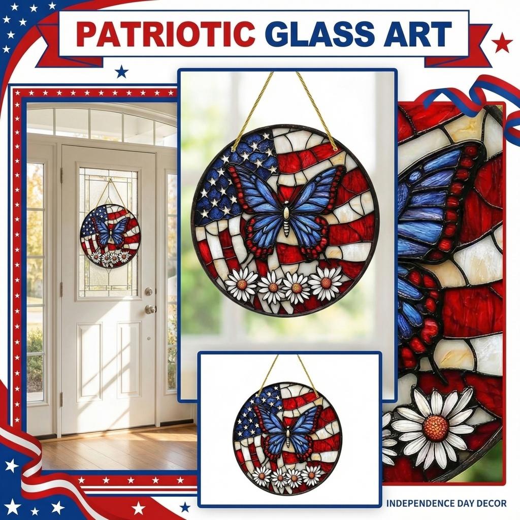 2D Flat Freestanding Acrylic Disc, Home Wall Decoration, Porch Ornament, Chain Pendant.