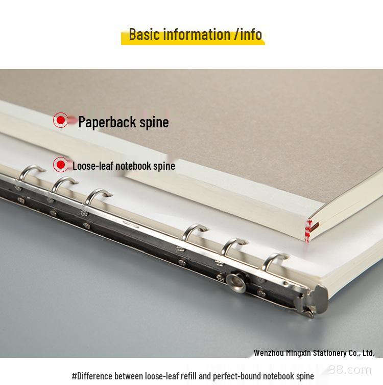 Lined Refill Paper for A5, A6, and B5 Ring Binder Planners