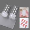 Easy to Clean Silicone Stamps with Scraper for French Nail Fashion Nail Designs Nail Stamp for Beauty Enthusiasts