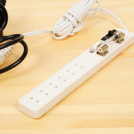 1/12 Dollhouse 6Way Socket Converter Accessory for 12V Miniature Lighting Lamp