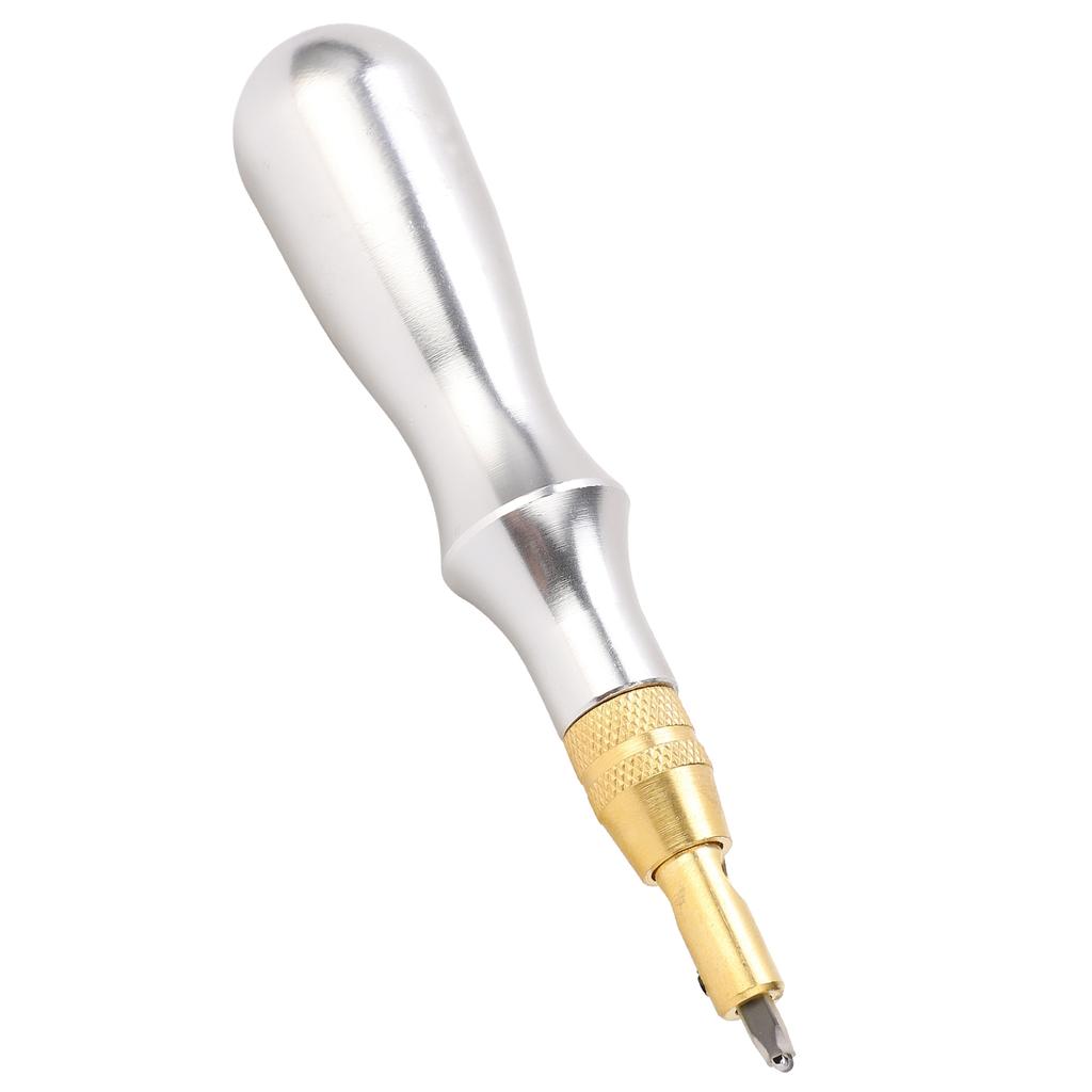 Stitching Groover Aluminium Griff Leder Rand Beveler Graben Werkzeug für Lederhandwerk Nähen