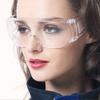 1/3Pcs Integrated Protective Fashion Glasses For Men Women Sturdy Transparent Glasses Work Goggles Prevent Droplets Dustproof