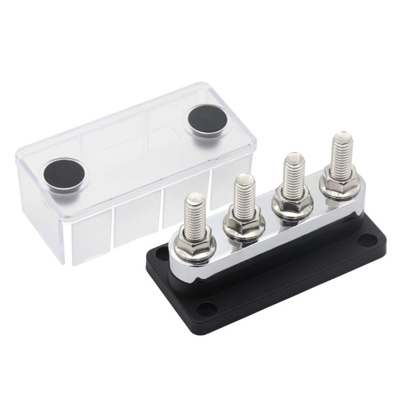 Bus Bar 300A 600A Terminals Power Distribution Block Busbar for Car Boat Pickup