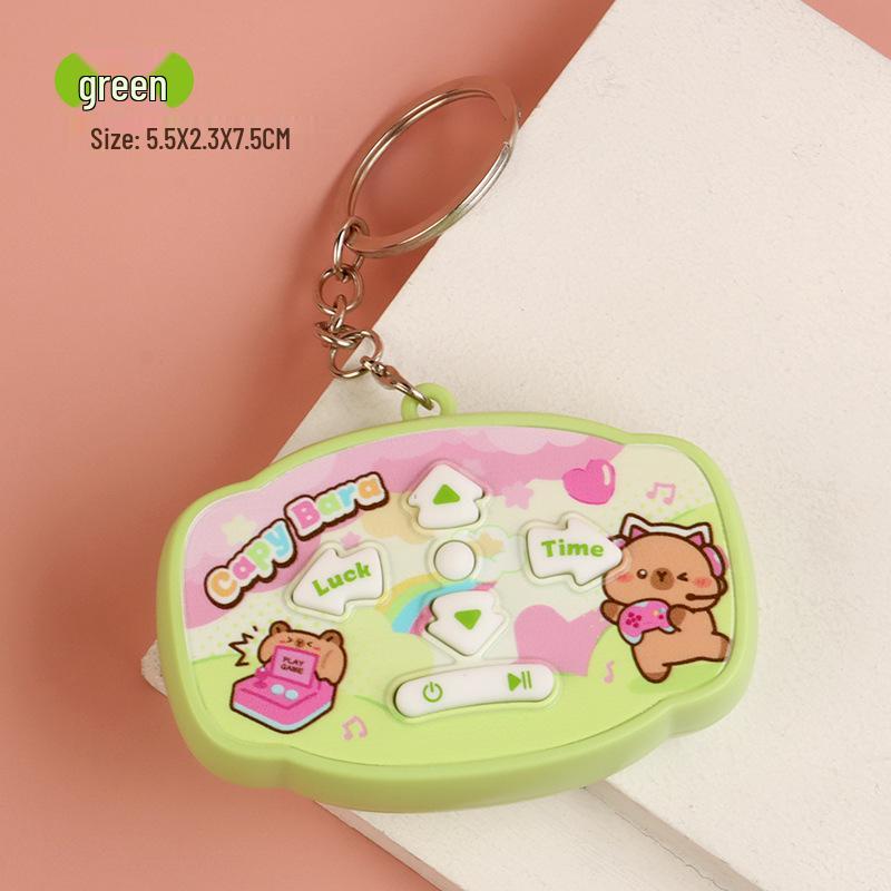 

Креативный брелок в виде танцевальной машины с записью микрофона - Забавная студенческая игрушка и аксессуар для сумки