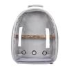 New Bird Carrier Small Pet Travel Bag for Small Parrot Lightweight Portable Backpack Transparent Pet Bird Cage