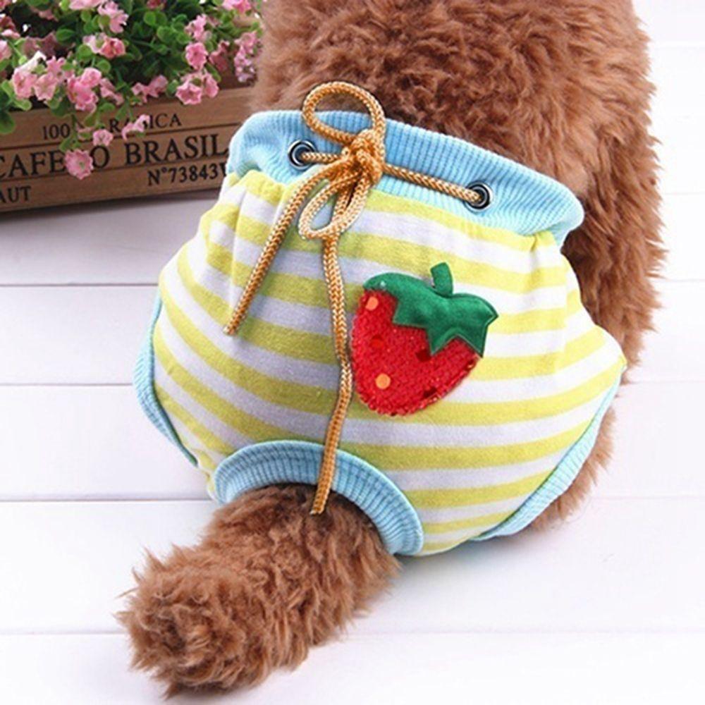 Cotton Comfortable Wearing Dog Clothes Pet Supplies Pet Diaper Pants Dog Sanitary Pants