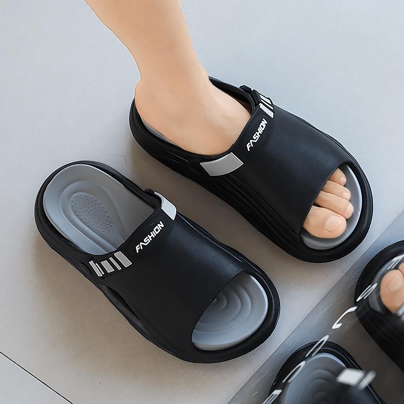 Pantofole da uomo comode, alla moda, con suola morbida, da casa, casual, sandali da spiaggia, taglie forti, 38-45